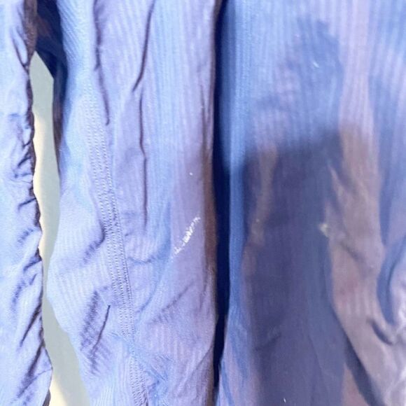 Lululemon Womens Blue Elastic Waist Pockets Drawstring Activewear Pant Size 6 - Picture 4 of 8